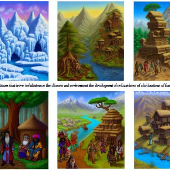 How Climate and Environment Shape Fantasy Civilizations