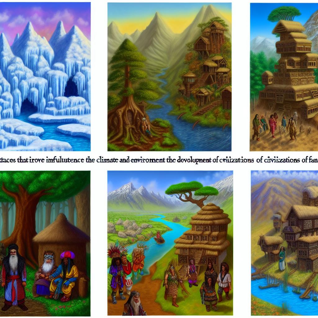 How Climate and Environment Shape Fantasy Civilizations