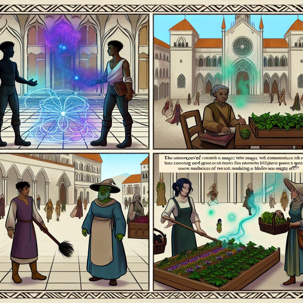 The Consequences of Magic in a Fantasy Society
