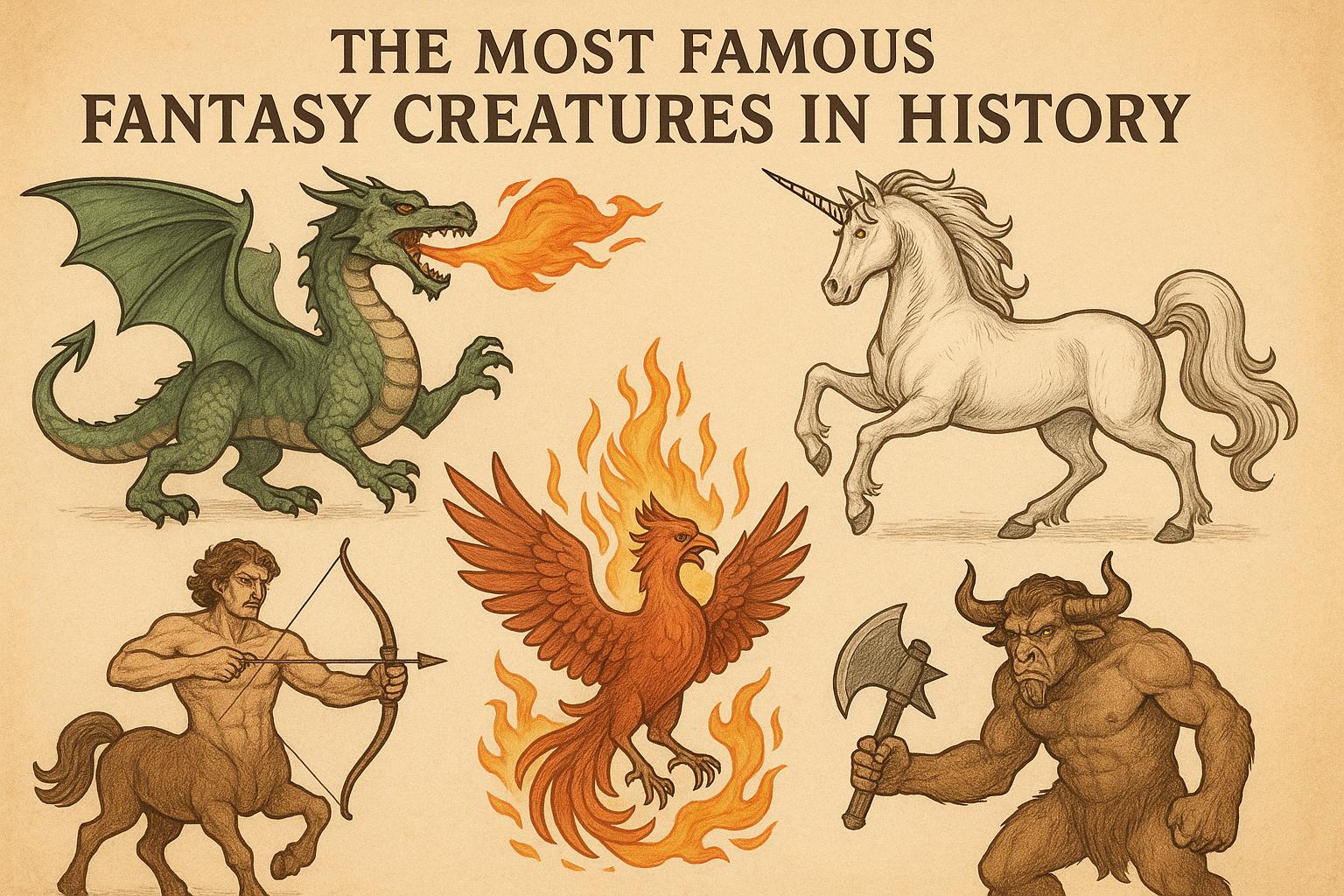 The Most Famous Fantasy Creatures in History